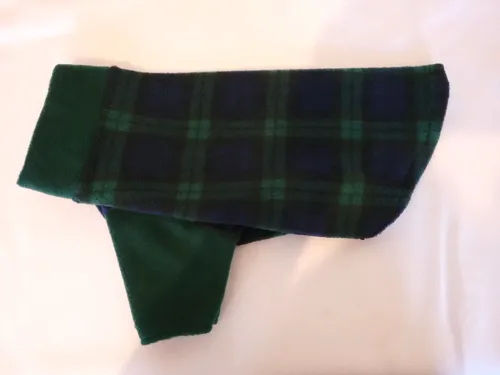 Black Watch Tartan Fleece Jumper